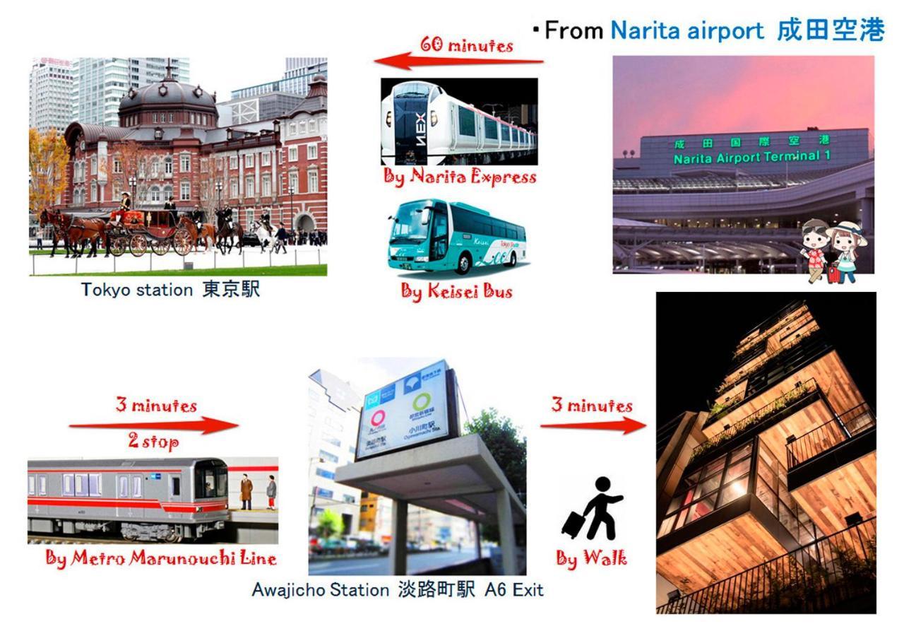 Bnb+ Kanda Tokyo Dış mekan fotoğraf