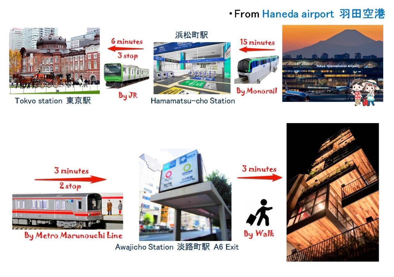 Bnb+ Kanda Tokyo Dış mekan fotoğraf